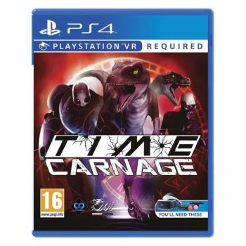   Time Carnage VR PS4 (Playstation VR szükséges használt,karcmentes)