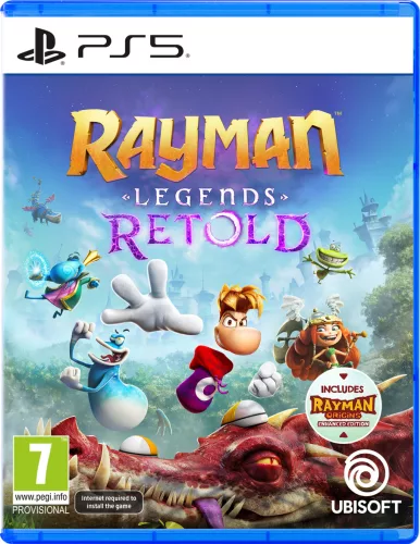 Rayman Legends Retold Launch Edition PS5