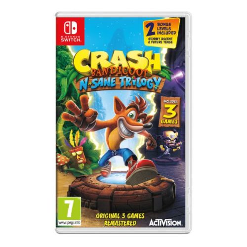 Crash Bandicoot N Sane Trilogy Switch (használt)