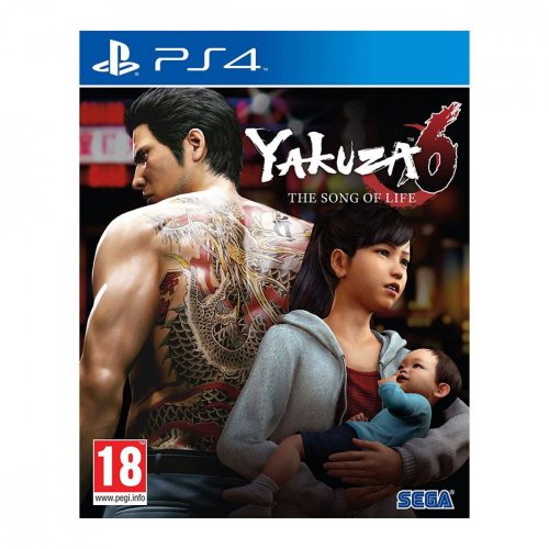 Yakuza 6: The Song of Life Essence of Art Edition PS4 (használt, karcmentes)