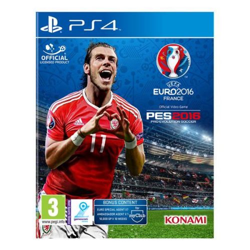 UEFA Euro 2016 Pro Evolution Soccer (PES 2016) PS4 (használt, karcmentes)