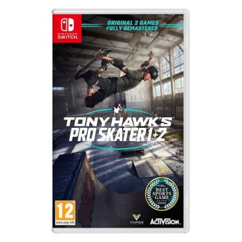 Tony Hawks Pro Skater 1+2 Switch (használt)