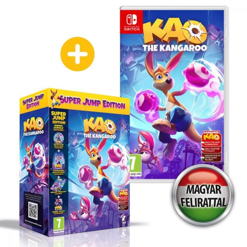 Kao the Kangaroo: Super Jump Edition Switch + Ajándékok! (Magyar felirattal!)