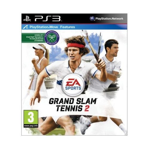 Grand Slam Tennis 2 PS3 (Move kompatibilis!, használt, karcmentes)