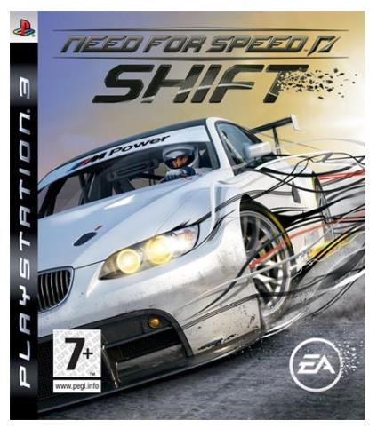 Need for Speed Shift PS3 (használt,karcmentes,magyar menü és felirat!)