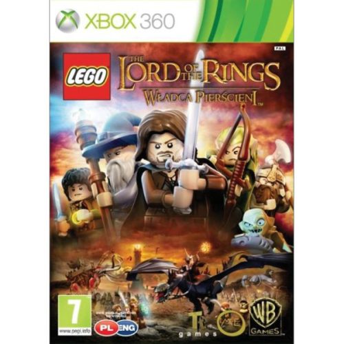 LEGO Lord of the Rings The Video Game Xbox 360 ( Német nyelvű,használt, karcmentes)