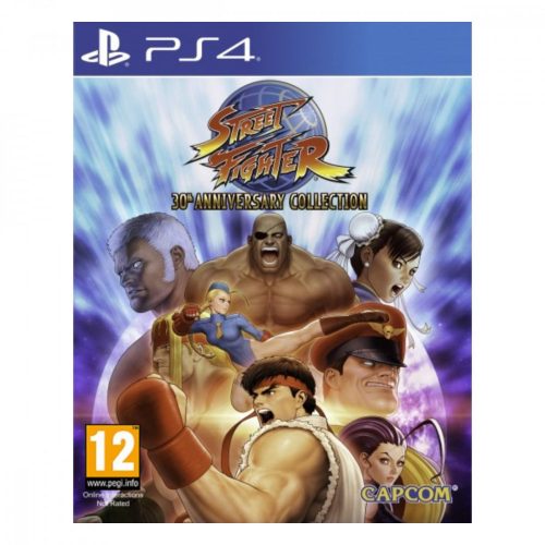Street Fighter 30th Anniversary Collection PS4 (használt, karcmentes)