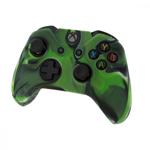 ZedLabz Szilikon Védőtok Xbox One kontrollerhez (zöld camo)