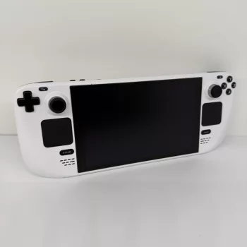   Valve SteamDeck 512 GB SSD kézikonzol Fehér burkolat + Clicky gombok (használt, 3 hónap jótállás)
