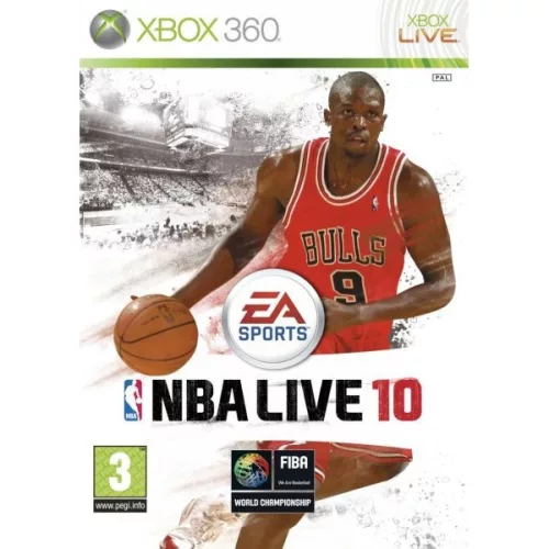 NBA Live 10 Xbox 360 (használt, karcmentes)