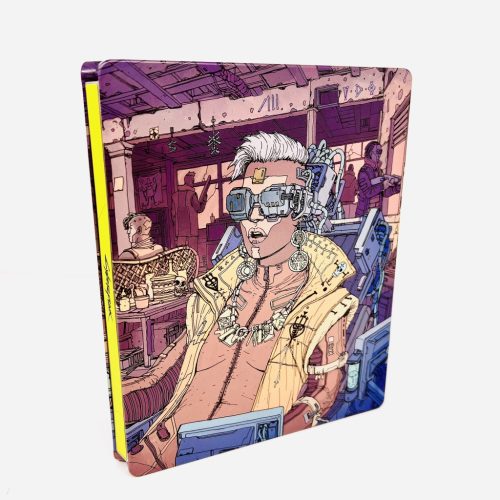 Használt gyűjtői fémtok: Cyberpunk 2077 - Nr.1368 (játékszoftvert nem tartalmaz)
