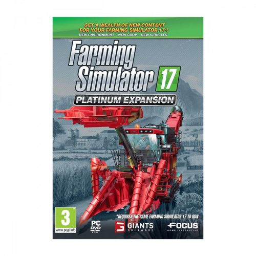 Farming Simulator 17 Platinum kiegészítő PC