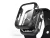 Devia APPLE WATCH 7 / 8 (45 MM) VÉDŐTOK BEÉPÍTETT EDZETT ÜVEGGEL - FEKETE
