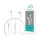 Devia Kintone A3 In-Ear sztereó fülhallgató - 3,5mm jack - fehér ST108752