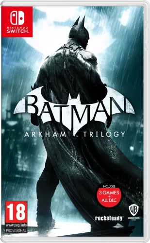 Batman: Arkham Trilogy Switch (használt, doboz nélküli!)