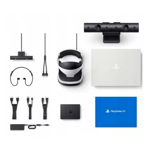 Playstation VR (PS4 VR) + kamera (használt, kopott, 1 hónap jótállás)