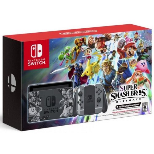 Nintendo Switch V1 Super Smash Bros Limited Edition (használt, 1 hónap jótállás)