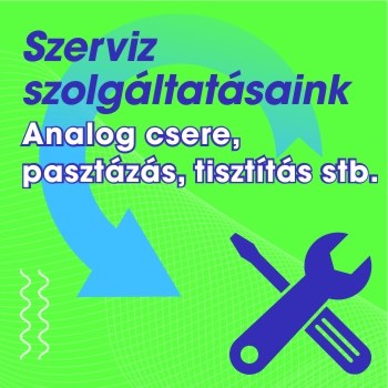 Szervíz szolgáltatásaink